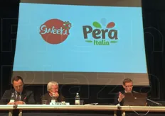 Poi e' toccato a Origine Group presentare le proprie strategie per il futuro delle pere. A cominciare dall'export in Asia. Il brand e' gia' pronto: Pera Italia.