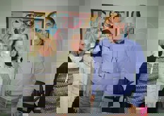 "L'amministratore unico della Primo Sole, Giuseppe "Peppino" Appio, insieme alla moglie Camilla (al centro) e alla responsabile amministrativa, Katia Menzano (a sinistra)."