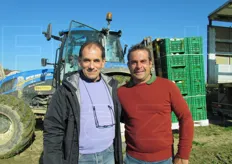 Giuseppe e Damiano, che insieme (o separatamente) si occupano della gestione dei campi.