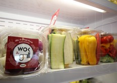 La nuova linea della serie Fresco Senso, Wok & Grill, consiste in 3 ricette di verdure fresche pronte da cuocere: peperonata, ratatouile e falde per la griglia.