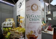 Nello stand della Fox Nut & Snack.