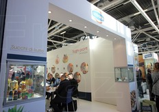 Lo stand de La Doria.