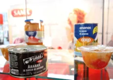 Prodotti a base di frutta della Sama, qui etichettati a marchio Coop.