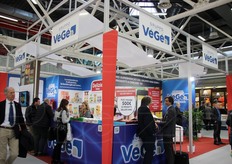 "Lo stand del gruppo Ve'Ge': "quest'anno andremo a creare una marca del distributore endorsement", spiega Giorgio Santambrogio, AD del gruppo."