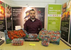 Stand della cooperativa sarda Santa Margherita Terra e Sole, che ha portato in fiera tutta la gamma aziendale, tra cui la linea de I Vanitosi. In foto, Simone Pirisinu.
