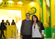 Alfio e Daniela Lepidio della Agrilepidio di Cisterna (Latina), specialista in kiwi.