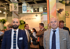 Marco Faedi e il direttore per l'Italia di Bejo, Leonardo Bassi.