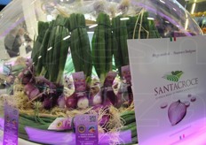 "In fiera promossa anche la Cipolla Rossa di Tropea Calabria IGP dell'Azienda Agricola Santacroce Giuseppe di Francavilla Angitola (VV). "Mezzo secolo di...passione e tradizione"."