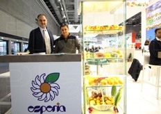 In rappresentanza della OP Esperia di Catanzaro, il presidente Mario Migliarese e il direttore Alfredo Marchese.