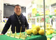 Fabio Trunfio dell'azienda agricola Patea, sita sulla costa jonica della provincia di Reggio Calabria, nota anche per la coltivazione del bergamotto. L'azienda ha siglato un accordo di collaborazione con la Unionberg (Associazione produttori bergamotto). In fiera presentata anche la versione essiccata dell'agrume.