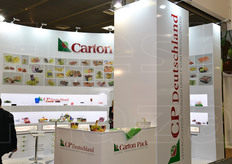 Lo stand della filiale tedesca di Carton Pack.