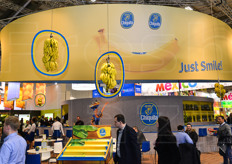 Just Smile! Questa l'esortazione al sorriso presso lo stand Chiquita.