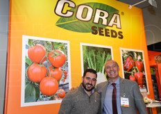 Mark Debono della maltese Jardinland insieme ad Angelo Crucitti.