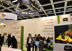 Stand GF Group, Gruppo internazionale con sede ad Albenga, leader nell'Europa mediterranea per l'importazione e la distribuzione di prodotti ortofrutticoli freschi.