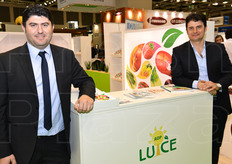 Il presidente della AOP Luce, Felice Petrillo, insieme a Giacomo Galdiero.