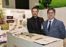 Matteo Trombin e Salvo Sortino di Centrolazio, cooperativa di produttori di ortaggi con sede a Sabaudia (LT).