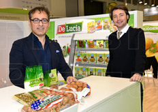 Pino Colonna e Igino Cecchetti, della direzione commerciale della De Lucia con sede a San Felice a Cancello (CE).