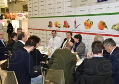 Presso l'area meeting della collettiva Italy si e' svolto il meeting dell'IKO (International Kiwifruit Organization).