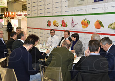 Presso l'area meeting della collettiva Italy si e' svolto il meeting dell'IKO (International Kiwifruit Organization).