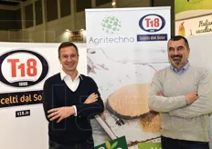 Edoardo Ramondo (AD) e Massimo Longo (direttore commerciale) del gruppo T18 hanno lanciato a Berlino il Progetto Stevia Bio, sviluppato in collaborazione con Agritechno, realta' italiana che si occupa di innovazione e agricoltura di precisione.