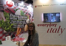 Stand dell'azienda salernitana L'Ortolana.