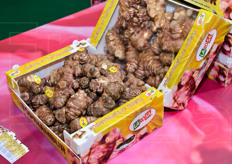 Un prodotto che sta prendendo piede in Veneto: si tratta del topinambur, detto anche rapa tedesca o carciofo di Gerusalemme. Un tubero dall'ottimo sapore, molto delicato.