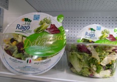 Linea La Deliziosa, insalate fresche e gia' lavate, pronte da portare a tavola.