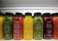 Altra novita' targata Ortoromi: i succhi di frutta a base di frutta, verdura e insoliti mix.
