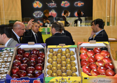 Alcuni prodotti frutticoli a marca del Gruppo Rivoira: Kiwi Uno, Rivoira, Dori' e Ambrosia.
