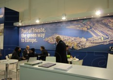 Lo stand del Porto di Trieste.