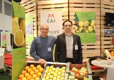 Salvatore Scarcella e Samuele Livornese della OP Societa' agricola cooperativa agricoltori jonici CAI di Furci Siculo (ME).