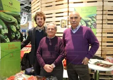 Stefano Carrubba, Pino Rizzo, Gino Occhipinti in rappresentanza della siciliana EcoNatura Group.