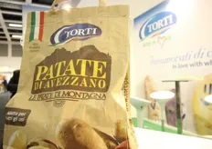 Le patate di montagna provenienti da Avezzano e commercializzate dalla Torti.