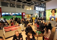 Lo stand del Sud Tirolo.