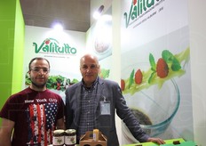 Prima esperienza a Berlino per l'azienda campana Valitutto. L'azienda e' specializzata nella produzione, commercializzazione e trasformazione di frutti di bosco freschi. In foto: Maurizio e Gerardo Valitutto.