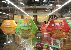 I burger di verdure presentati da Zerbinati.