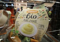 Tra le novita' bio di Zerbinati anche il pure' di patate.