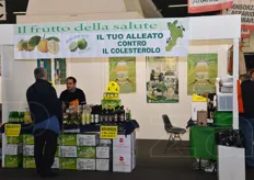 Ed ecco un caso di collegamento tra agrumi e salute, presso lo stand del Bergamotto di Calabria!