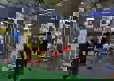 Uno scorcio dello stand della regione Calabria.