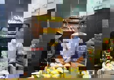 A destra: Andrea Sordo della Op Consorzio Ortofrutticolo padano.