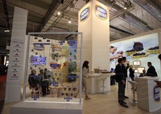 nello stand Mens & Gasser, azienda specializzata nella produzione di marmellate.