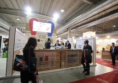 Lo stand del Mipaaf al Cibus.