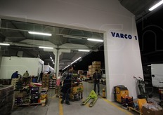 Un momento di attivita' durante le operazioni di carico e scarico.