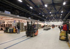 La nuova struttura e' antisismica e copre una superficie di 40mila metri quadrati.