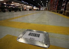 Il sistema di codici a barre implementato dalla Toyota Academy. Ad oggi, su 25mila pallet movimentati, ci sono stati problemi di lettura in soli 3 casi.