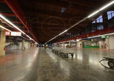 Nella foto si puo' notare la desolazione di una parte della vecchia struttura.