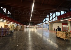 Anche qui si notano gli abbondanti spazi di quello che fino a meta' aprile 2016 e' stato il mercato all'ingrosso di Bologna.