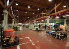 L'area che nella vecchia struttura era riservata ai produttori del Consorzio Agribologna.