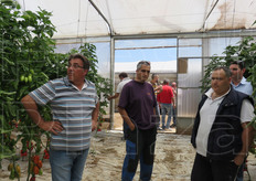 Agricoltori in visita.