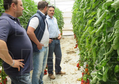 Spiegazioni in campo.